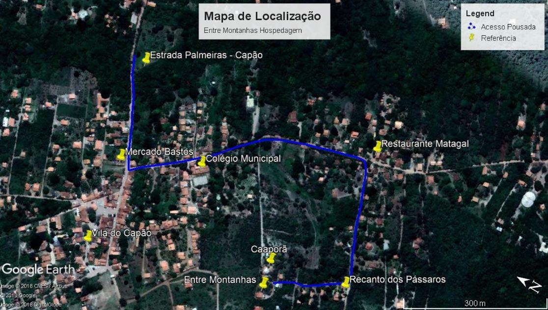 Entre Montanhas Capao Hotel Vale do Capao Eksteriør billede